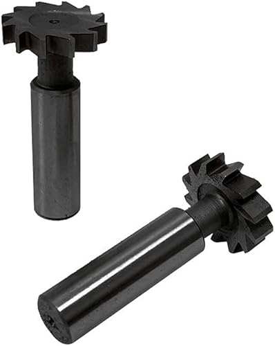 Miniatura 3 de HSS Woodruff - Juego de cortadores de llaves (12 pulgadas, mango recto, 10 piezas)