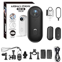 Gosnap - Go Snap Camera, 2025 New Go Snap Body Cam, 1080P/4K Wearable Thumb Action Camera with 360° Spring Clip, 120° Wide Angle, Hands-Free POV Recording (1080P-Black)