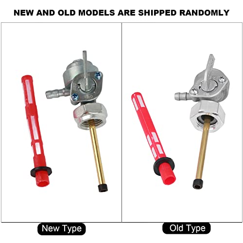 KIMISS Gas Tank Ventil, Gas Tank Kraftstoff Schaltventil Pumpe Petcock Öl Tank Schalter Petcock Ventil für CB350 CB400 CB750 CB900 CX500 CX500C CX500D