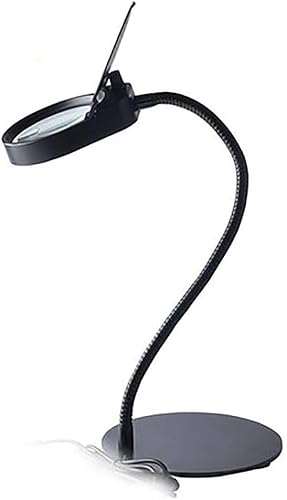 Screen Magnifier Magnifier-high Magnification Magnifier LED Strip HD Old Children Read Clock Maintenance Mobile Electronic Circuit Board soldered Micro Engraving Inspection Table l Magnifier