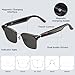 Ai Smart Sunglasses, Translation Glasses with UV400/ Bluetooth Speaker/110+Languages/Voice Control/AI Chat & Hands-Free Calling,Smart Glasses for Men/Women, Travel&Work(Black)