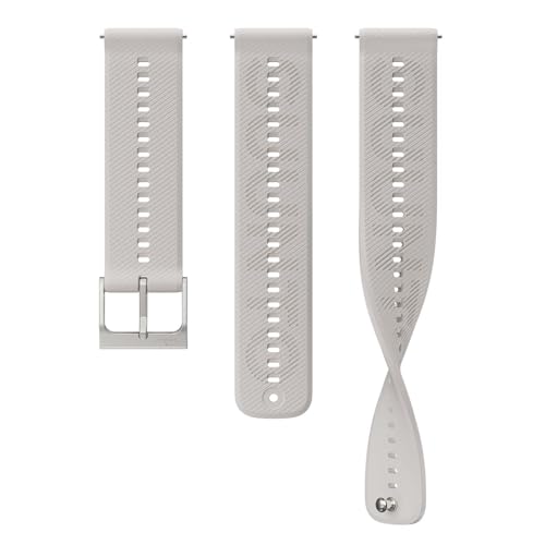 Bracelet SUUNTO 22 ATH6 respirant en silicone gris pour montre de sport