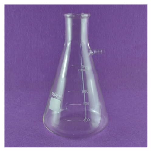 Flacon en verre de laboratoire haute résistance pour ensemble filtration durable