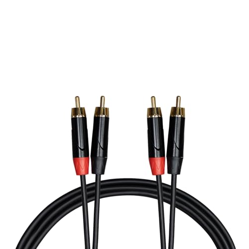 CASCHA Advanced Line Audio Cable RCA (2M) to RCA (2M), 5 m, black - Image 4