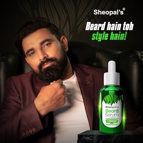 Image of Sheopal's Beard Growth Serum, with 3X Redensyl, India First Choice Brand For Beard Growth & Longer Beard - Beard Serum - 105ml