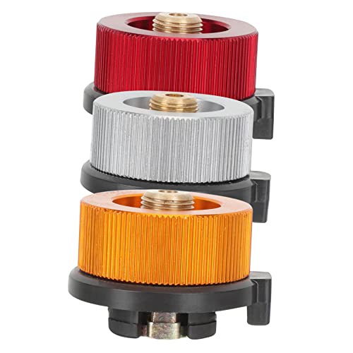 POPETPOP Small Propane Converter Gas Tank Adapter Camping Stove Propane Adapter Kit