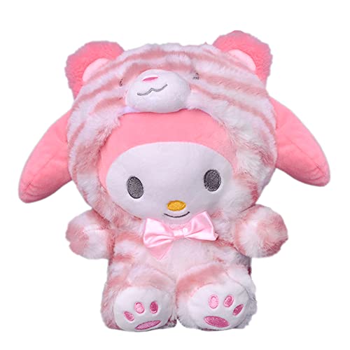Veakeqe My Melody Plush Toys, 9 Inch Kuromi Plush Dolls, Cartoon Soft Stuffed Animals, My Melody Cinnamoroll Cute Anime Plush Figure Toy, Girl Birthday Gift For Kids Children Fans (Pink) #TOP2