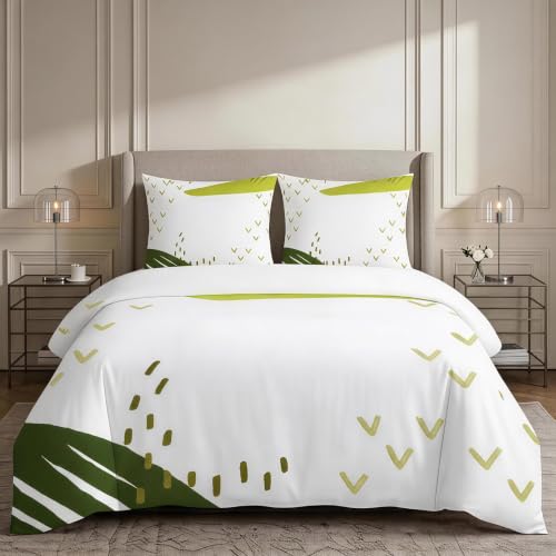 Housse de couette 200x200 microfibre et taies 65x65 avec impression 3D graffiti abstrait - 2