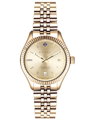 Montre GANT Sussex cadran doré accessoire idéal pour vos tenues de bureau et de soirée