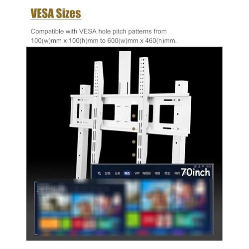 Soporte móvil para TV con ruedas para TV de 32-75" miniatura 3