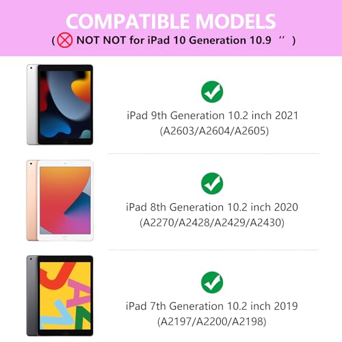 aMZCaSE Keyboard Case with Wireless Detachable Folio Keyboard,Smart Sleep/Wake,7 Colors Backlit Mode - Image 4