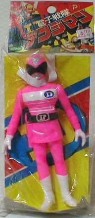 デンジマン デンジピンク ソフビ ソフビ人形 おもちゃ Amazon