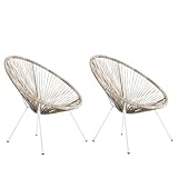 sillas de acero para jardin Los 2 sillones Acapulco son apilables, fáciles de desmontar y tienen un diseño innovador, disponen de Certificación Contract, para mobiliario de uso público y hostelería, el asiento soporta más carga, es más sólido y seguro, además la estructura ovalada va reforzada y se le han puesto 4 patas metálicas que ofrecen mayor estabilidad.
