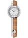 Produktbild Pendeluhr AMS 5271 Wanduhr mit Pendel Funk , Kernbuche / Aluminium - Applikation Holzrückwand