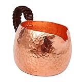 Baoblaze Tetera de cobre Kung Fu, práctica, resistente, multifuncional, para ceremonia de té chino, para hotel, sala de té, hogar, A