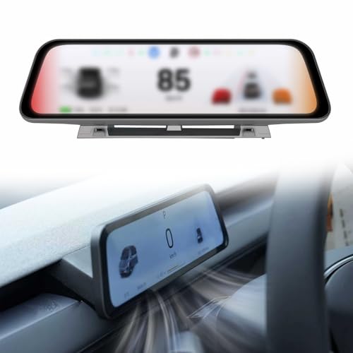 Image of Upgraded 9.66 inch Head Up Display for Tesla Model Y 20-24 & Model 3 17-23