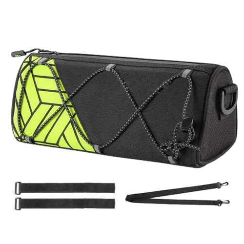 Bolsas de Manillar de Bicicleta, de Manillar de Bicicleta, de Ciclismo Reflectante para Cuadro de Bicicleta, Impermeable para Bicicletas de Gran Capacidad para Montaje