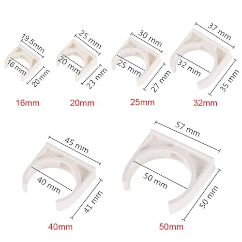 Connecteurs de serrage PVC 25mm adaptateurs fixes arrosage - 7