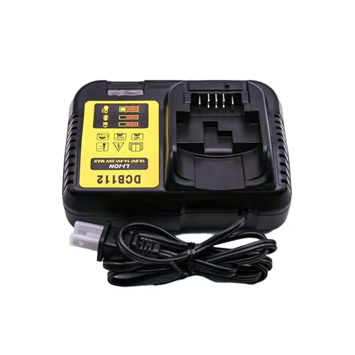 Replacement Charger for DCB112 Compatible with Dewalt 12-20V Li-ion Battery DCB112 DCB115 DCB118 DCB102BP DCB107