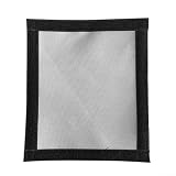 Panno ignifugo 23x20cm Tenda Stufa Foro di Protezione Anello di Protezione Fiamma In Fibra di Vetro Copertura di Sfiato per Campeggio Teepee Tipi Tende