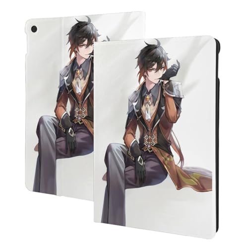Compatible with ���_ Genshin Impact iPad mini6 �P�[�X Mini6 �P�[�X ��6���� �蒠�^ (2021�N) 2021���f�� �X�^���h �I�[�g�X���[�v/�E�F�C�N�Ή� ���C�����X�[�d�Ή� ����Pu���U�[ �X�^���h�@�\