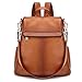 Kattee Women's Anti-Theft Backpack Purse Genuine Leather Shoulder Bag Fashion Ladies Satchel Bags