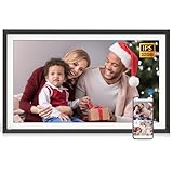 Large WiFi Picture Frame 15.6-inch Digital Photo Frame - Digital Frames, 1920 * 1080 IPS Touch Screen, 32GB, Wall Mountable, Easy to Share Photos&Videos Via App Email Anywhere, Unlimited Cloud Storage