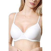Van Heusen Women T-Shirt Bra – Polyamide Elastane – Plush Back No Slip Strap, Underwired, Padded, Full Coverage, High Stretch