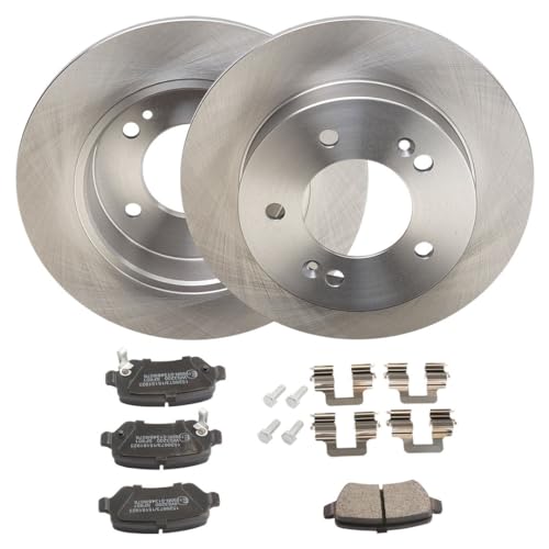 Kit disques et plaquettes de freins arrière KIA VENGA YN RIDEX 3405B2381
