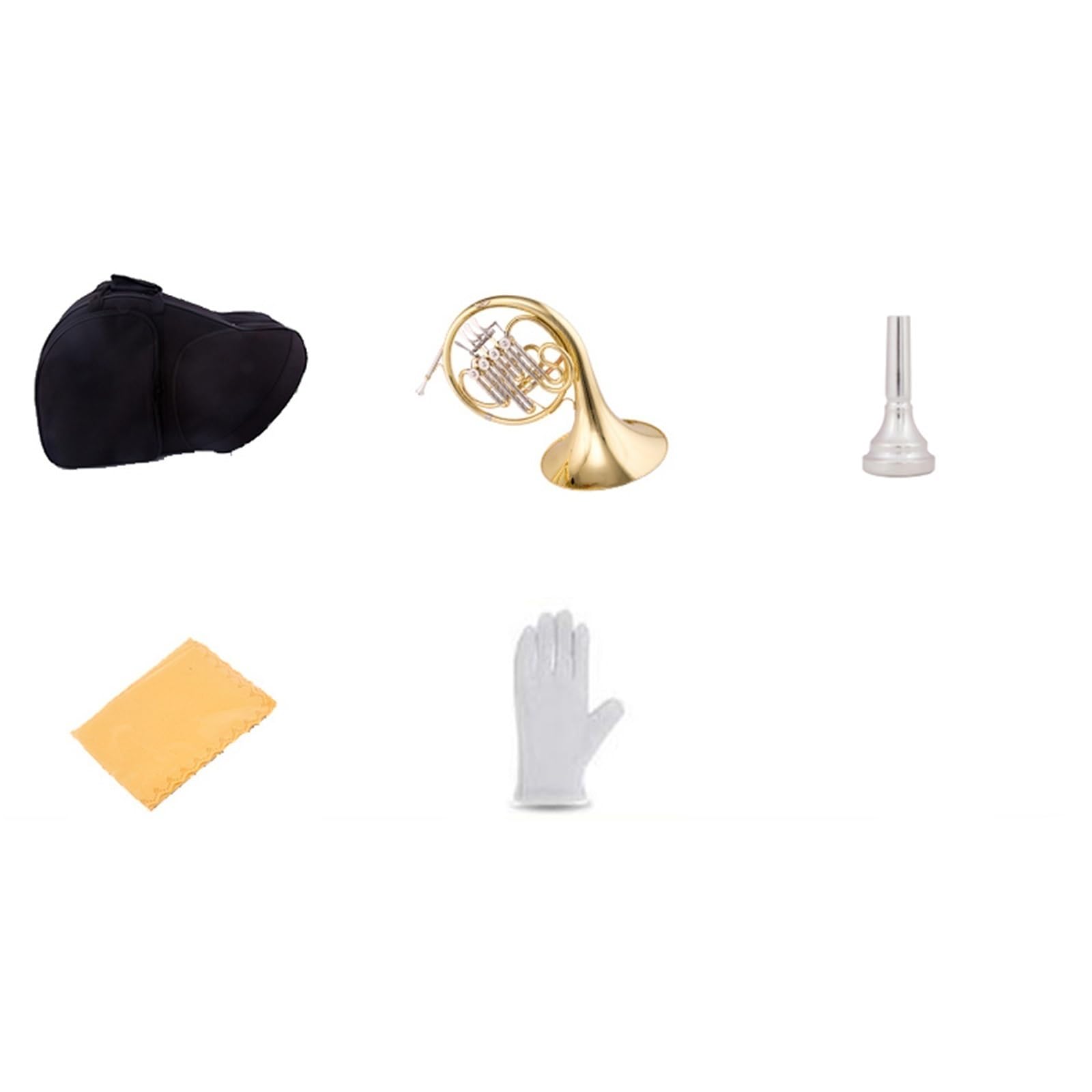 Corno Francese Strumento Corno Francese Fa Tono Quattro Tasti Singolo Doppio Fila Livello Di Prestazioni Professionali(A double row)