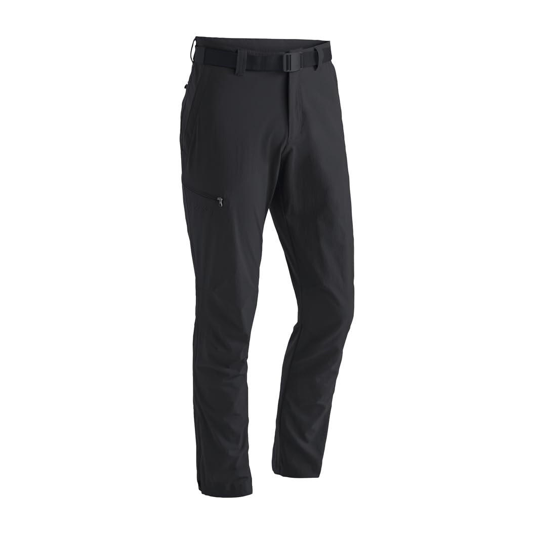 Maier Sports Torid Slim, Herren Wanderhose, Wasserabweisende Outdoorhose für Trekking und Hiking, Enganliegender Schnitt, PFC-frei, mSTRETCH pro 4 & Dryprotec, Blau, 52 (W34/L32)