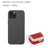 Royal Bagger Prawdziwa skóra krowy Mini biżuteria pudełko Kobiety moneta torebka Solid Color Kiss Lock zmiana torebka Casual styl mała torebka do przechowywania dla kobiet 1894 (różowy)