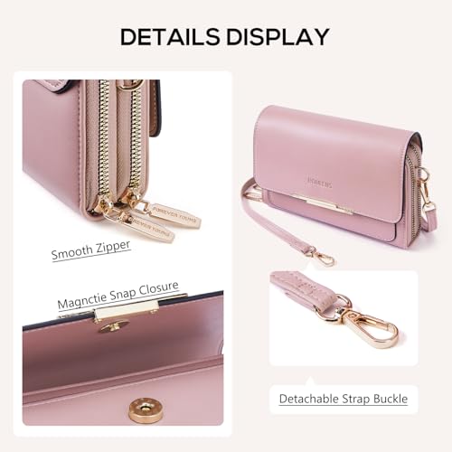 Image of Roulens Small Crossbody Bag for Women,Cell Phone Purse Women's Shoulder Handbags Wallet Purse with Credit Card Slots