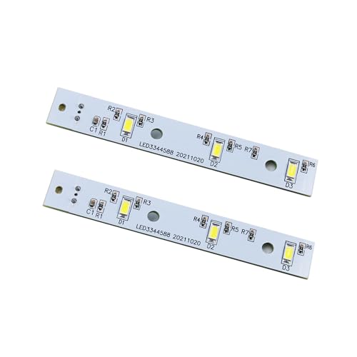 Wr55x26671 Refrigerator LED Llight Board for GE Freezer (2 Pcs)