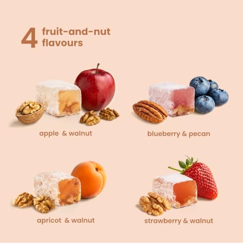Liberty Orchards, Sugar Free Aplets & Cotlets - Vegan Gourmet Snack, Sugar Free Turkish Delight Candy Gift Box 8 Oz. - image 3