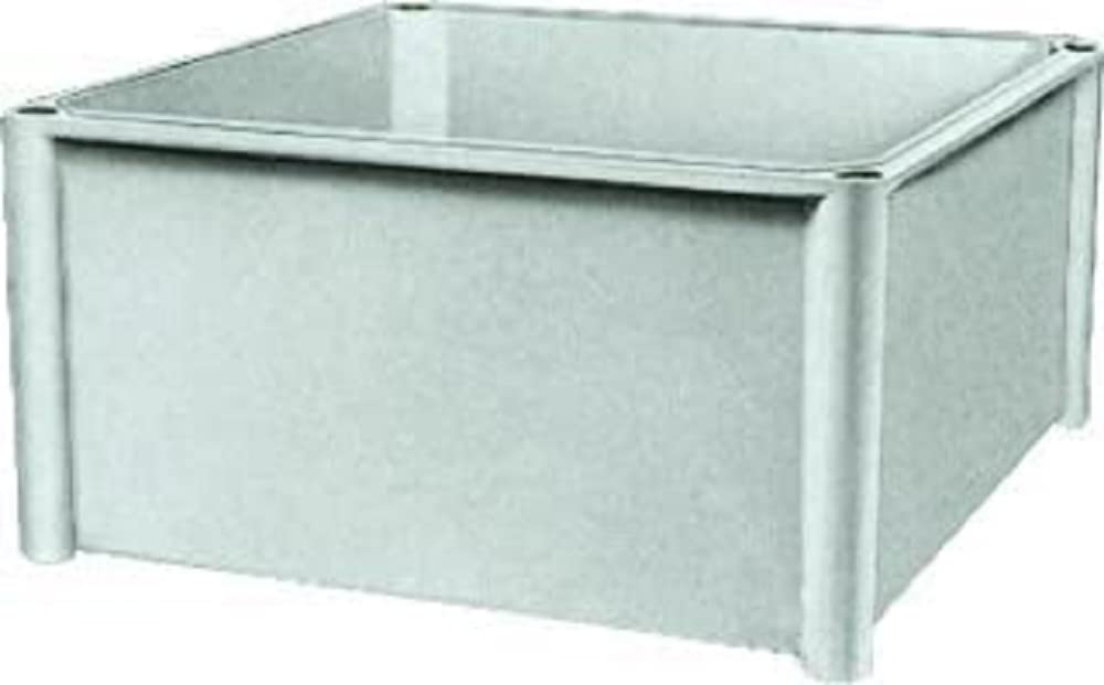 Fondo PLS poliester 36x54x13.5 plaque de montage isolante RAL 7035