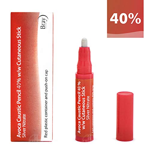 AVOCA Lápiz Cáustico de Nitrato de Plata al 40% para eliminar Verrugas Mezquinos y Tejidos