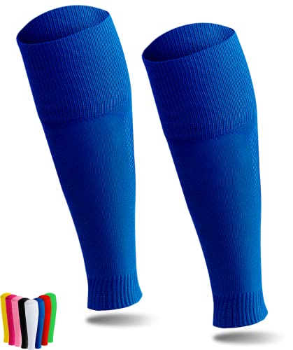 A R O C SPORTS TUBE Socken | Unisex One-Size | UNBRANDED | in vielen verschiedenen Farben | Sleeve / Stutzen für Fußball (Blau) Cover
