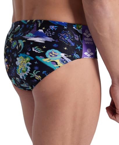 Bañador para hombre ARENA Fun Planet, ideal para tus entrenamientos de natación en piscina 5