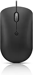 Mouse compacto com fio USB-C Lenovo 400, preto