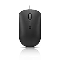 Lenovo 400 USB-C Compact Wired Mouse - Pocket Friendly Mouse portatile per notebook