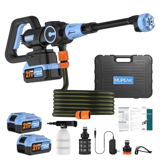 MUPEAK Cordless Portable Power Washer