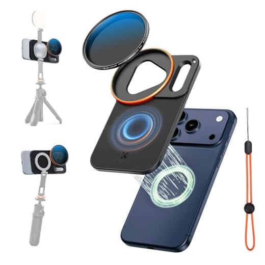 K&F CONCEPT Magnetic Lens Filter for iPhone