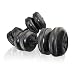 Adjustable Dumbbells Set Water Bottle Fitness Gifts for Men & Woman Travel Dumbbells - Heavy Weight up to:15 20 25 30 45 Lbs for Gym Cheap Fathers Day Gifts Hiking Gifts