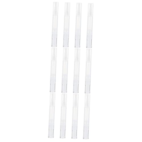 Beaupretty Aplicador de perfume Paquete de 12 pinceles de plástico Corrector de aceite nutritivo Dispensador de lápiz aplicador Corrector Bolígrafos