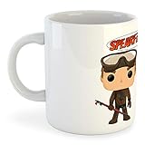 Apto para lavavajillas K KRUSKIS - Taza 325 ml Pescasub Chibi Spearfisher