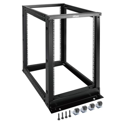 Tecmojo 18U �I�[�v���t���[���T�[�o�[���b�N 4�|�X�g ���߉\�ȉ��s�����[�����O�l�b�g���[�N���b�N �R���s���[�^�[/�f�[�^/AV/IT/�T�[�o�[�p ���o�C���^�C�v