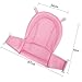 Baby Bath Support Seat Net for Newborn Infant Non-slip Shower Mesh for Bathtub Adjustable Comfortable Bath Seat Bath Sling Tub Support Baby Soft Bath Cushion Pad for 0-3 Years (Not Included Bathtub)
