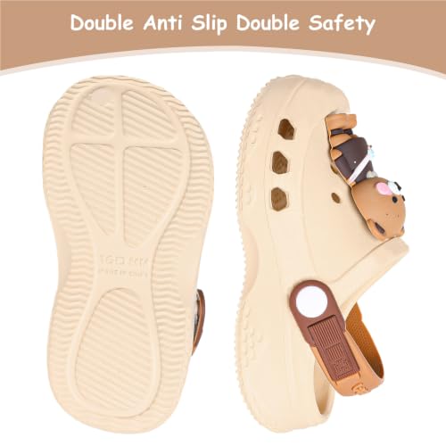 Image of Toddler Little Kids Clogs Slippers Sandals, Non-Slip Girls Boys Clogs Slide Lightweight Garden Shoes Slip-on Beach Pool Shower Slippers
