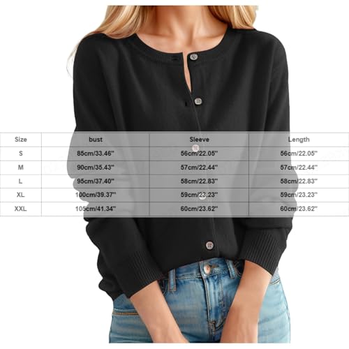 Cashmere Cardigans for Women Lightweight Long Sleeve Turtleneck Kintted Sweater Button Down Fall Fashion Winter Coat3